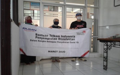 Kegiatan Penyemprotan Disinfektan dalam Rangka Antisipasi Penyebaran COVID-19