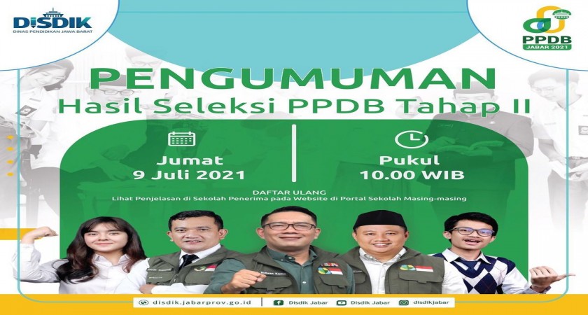 Daftar Ulang Online Penerimaan Peserta Didik Baru (PPDB) Tahap 2